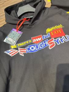 Sudaderas con Capucha de Alta Calidad, 100% Algodón, con Estampado 'THAT'S A AWFUL LOT OF COUGH SYRUP', Personalizadas para Hombre - Product Image 4