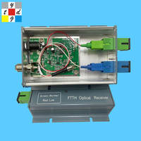 Mini Receptor Óptico FTTH WDM 1550nm, Receptor Óptico CATV, Mini Nodo YT-8684-AL para Red GPON EPON