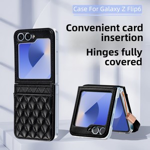 เหมาะสำหรับหน้าจอพับได้ของซัมซุง Z Flip 6 เคสโทรศัพท์แบบครบชุดนี้มีสไตล์ญี่ปุ่นและเกาหลีสุดอินเทรนด์ ขนาดเล็ก - Product Image 1