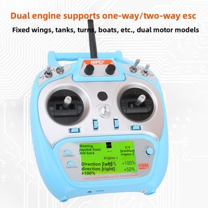 Télécommande bidirectionnelle WFLY ET08A 2,4 GHz 8 canaux avec récepteur pour drone FPV et simulateur d'avion modèle - Product Image 2