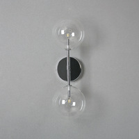 Lampe murale créative bulle de savon minimaliste nordique, applique murale décorative en verre de luxe léger pour chambre à coucher et salon, transfrontalière