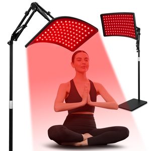 Appareil de luminothérapie <span class=keywords><strong>infrarouge</strong></span> professionnel sur support mobile, <span class=keywords><strong>lampe</strong></span> LED <span class=keywords><strong>infrarouge</strong></span> rouge 660nm et <span class=keywords><strong>infrarouge</strong></span> 850nm, <span class=keywords><strong>chauffante</strong></span>, compatible US pour le corps entier - Product Image 3