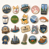 Broche Anime Personnalisée en Alliage de Zinc, Badge Métallique de Dessin Animé, Vente en Gros, Épingles de Revers Mignonnes en Émail Souple ou Dur, Cadeaux Directs d'Usine