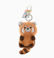 Nouveau produit très demandé : Porte-clés en peluche Panda Rouge, Porte-clés en peluche Panda personnalisé, Porte-clés en peluche Panda mignon