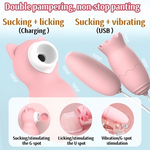 Uovo Vibrante per Clitoride, Vagina e Punto G, Piccolo Vibratore a Forma di Uovo per Suzione - Product Image 5