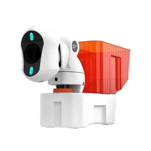 Robot <span class=keywords><strong>de</strong></span> <span class=keywords><strong>tennis</strong></span> <span class=keywords><strong>de</strong></span> <span class=keywords><strong>table</strong></span> intelligent portable PongBot NOVA, 150 balles, contrôle par application, machine d'entraînement à la rotation réglable pour les débutants - Product Image 1