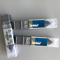Fraise à queue CNC Iscar EC-D6 14-30C 14H83 IC903 à 2 dents, revêtement TiCN, carbure HRC65, 16mm, 30° de hélice, garantie 24 mois, personnalisable