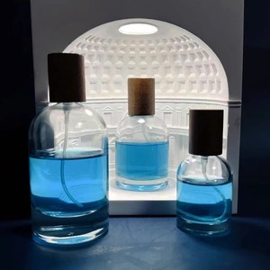 En Stock: Frascos de Perfume con Tapa de Madera y Rosca, Botellas de Vidrio Recargables con Atomizador, Vacías, de 30ml y 50ml - Product Image 3