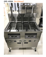 Chine commercial électrique friteuse à induction, équipement de cuisine commerciale électrique friteuse ouverte OFE-413