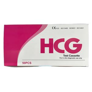 Yüksek kaliteli tıbbi tedarik tek kullanımlık kolay hızlı 25miu/Ml İdrar Midstream gebelik testi kadınlar için - Product Image 3