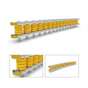 รั้วกั้นนิรภัยทางหลวงแบบม้วน EVA PU ป้องกันการชน พร้อมระบบเติมน้ำเคลือบ PVC - Product Image 1