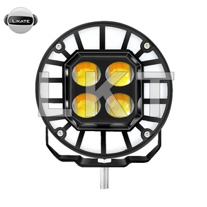 La nuova luce principale più luminosa luce da lavoro 12v-80v all'ingrosso ha condotto la luce di inondazione del punto dell'automobile per i camion dei veicoli fuoristrada ha condotto il lavoro leggero - Product Image 1