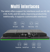 Tablet PC Comercial de 10.1 Pulgadas con Rockchip Android 5.1/8.1, Wi-Fi, 4G LTE, POE, NFC, Pantalla Capacitiva, Quad Core, 2GB, 1.8GHz, 16GB Internos
