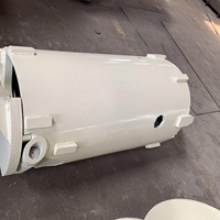 Cucharón de perforación FAE de 800 mm, la mejor calidad, para máquina perforadora de suelo, cucharón de perforación rotatorio pequeño con dientes para roca, piezas de repuesto para máquina perforadora, piezas de maquinaria de construcción.