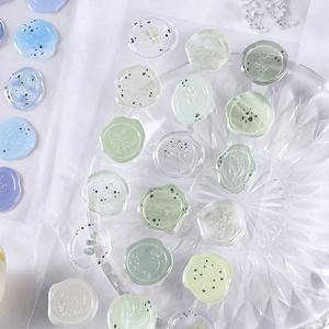 Autocollant en cristal d'art botanique 3D pour invitation <span class=keywords><strong>de</strong></span> mariage d'anniversaire enveloppes décoratives autocollants <span class=keywords><strong>de</strong></span> <span class=keywords><strong>cire</strong></span> à sceller - Product Image 3