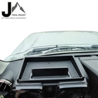 Organisateur de tableau de bord pour voiture, prix d'usine, pour Suzuki Jimny 2018+, 3 ou 5 portes, boîte de rangement ABS avec garniture bleue, accessoires