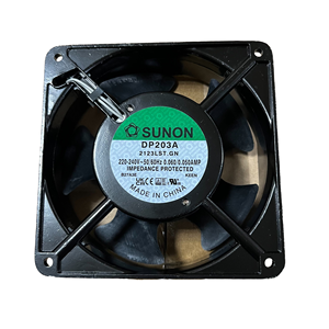 พัดลมแบบแกนขนาด 4 นิ้ว รุ่น DP203A/2123LST.GN 220/240 VAC ใบพัดอลูมิเนียม 2000 รอบต่อนาที  ตลับลูกปืนแบบสวม  ยี่ห้อ SUNON ขนาด 4 นิ้ว อลูมิเนียม - Product Image 1