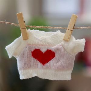 Lindos conjuntos de ropa para ositos de peluche: sudadera con capucha y camiseta de felpa. Crea tu propia ropa personalizada para ositos de peluche. - Product Image 2