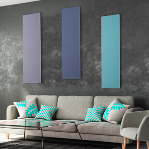 Panel Acústico Minimalista de Línea Plana, Absorbente de Sonido, 60x120cm, para Montar en Pared, 100% Fibra de Poliéster, 0.5 NRC, para Sala de Estar - Product Image 2