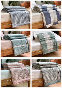 100% Gewassen Katoenen Dekbed Voor Zomerprint Patroon Thuisgebruik - Product Image 6