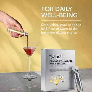 Elixir de collagène de caviar OEM/ODM pour blanchir la peau, réduire les rides, favoriser la santé des ongles, boisson liquide au collagène marin. - Product Image 4