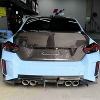 غطاء صندوق خلفي من ألياف الكربون بتصميم CS لسيارات BMW الفئة 2 M2 G87 G42 موديل 2023+، قطع غيار بديلة لتعديل هيكل السيارة