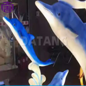 Luz Decorativa LED con Forma de Delfín para Interiores y Exteriores, Clasificación IP65, Crea un Ambiente Costero Encantador, Parques Costeros, Áreas Turísticas Nocturnas - Product Image 2