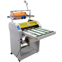 SENWEI SMFM520A feuille à rouler Machine de stratification Double face 500mm largeur de papier chauffage à l'huile Machine de stratification manuelle