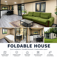 Maisons Conteneurs Industriels Préfabriquées Modernes 1-2 Chambres Tiny House Cuisine Luxe Cabine Modulaire Écologique Installation Rapide