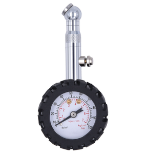 MAXIWORLD Neumático de Metal Pequeño, Varilla de Inflado, Medidor de Presión de Neumáticos, Desinflador, Tipo de Dial Universal, Auto, Motocicleta - Product Image 2