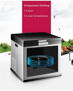 18L 12V + 220V Car <strong>Use</strong> Compressor Chilling Mini <strong>Fridge</strong> with Wheel Congelador De Pesca Picnic Cooler Box Car Freezer