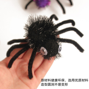 Spider Hair <b>Clips</b> Halloween Costume Accessory <b>For</b> Kids And <b>Adults</b> Craft Decoration - Product Image 3