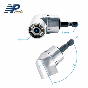 Naipu 105 độ góc bên phải 1/4 inch thay đổi nhanh chóng khoan tuốc nơ vít từ mở rộng ổ cắm chủ Adapter - Product Image 4