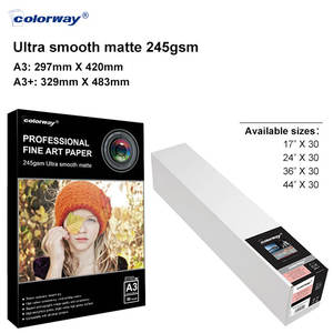 Carta Fotografica Professionale Opaca a Texture Morbida 230g per <span class=keywords><strong>Stampa</strong></span> Digitale a Getto d'Inchiostro, <span class=keywords><strong>Stampa</strong></span> Artistica e Fotografica Professionale - Product Image 2