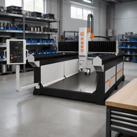 Machine de fraisage CNC 3 axes durable pour la fabrication de moules, prototypage, découpe de composites EVA et fibre de verre, système de contrôle personnalisé