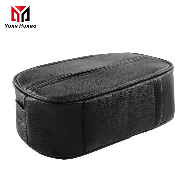 Good Selling Car Accessories Tissue Box Paper Napkin Tissue Storage Holder Case Truck Box