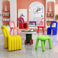 Chaise de salle à manger en velours personnalisée avec housse amovible, design moderne, pieds en métal, pour salon, chambre, appartement, hôtel, usage créatif