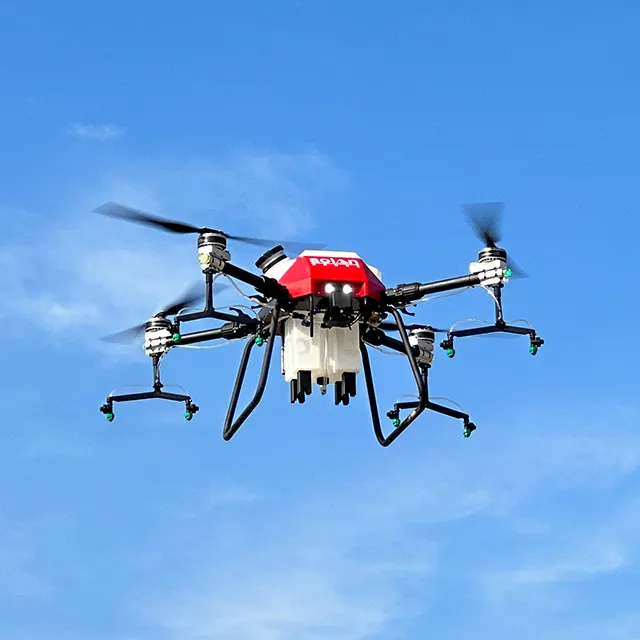 Uav Zware Oogst Plant Landbouw Drone Sproeier Machine Met Hoge Vliegtijd Spuiten