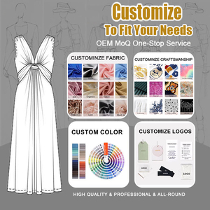 Vestido Maxi con Estampado Abstracto Tie-Dye <span class=keywords><strong>para</strong></span> Mujer, Cuello Redondo, Manga Larga, Vestido <span class=keywords><strong>de</strong></span> <span class=keywords><strong>Noche</strong></span> Fluido, <span class=keywords><strong>Ropa</strong></span> <span class=keywords><strong>de</strong></span> Mujer, Moda Sehe - Product Image 6