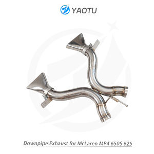 Sistema <span class=keywords><strong>de</strong></span> escape <span class=keywords><strong>de</strong></span> acero inoxidable <span class=keywords><strong>de</strong></span> alto rendimiento <span class=keywords><strong>YT</strong></span> para McLaren <span class=keywords><strong>MP4</strong></span> 650S 625 - Product Image 6