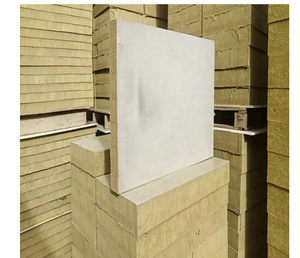 Khoáng sản Bazan đá len cách nhiệt Bảng điều khiển Tấm 50mm 75mm 100mm cách âm ASTM e84 tường xây dựng bên ngoài - Product Image 3