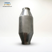 Convertisseur catalytique universel TWC de haute qualité à trois voies, ouverture de 60 mm, diamètre de 114 mm, longueur totale de 280 mm, unité de remplacement