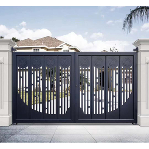 Tùy Chỉnh Mạnh Mẽ An Ninh Tự Động Xe Truy Cập Kính Thiên Văn Cửa Trượt Cho Biệt Thự Sân Đu Mở Phong Cách - Product Image 5