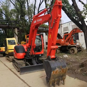 Excavadora compacta de cadenas sin cola Kubota KX185/KX185-3 de 8.2 toneladas, usada, japonesa, de alta calidad, en venta a bajo precio. - Product Image 4