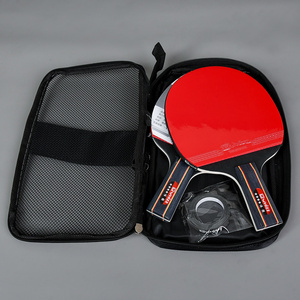 Set di Racchette da Ping Pong Personalizzate di Alta Qualità a 4 Stelle, <span class=keywords><strong>Attrezzatura</strong></span> Sportiva Professionale a 5 Strati con Base in Legno e Gomma - Product Image 3