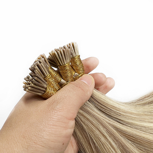 100% cheveux humains Remy I plat U Tip extensions d'entraînement à la kératine cheveux <span class=keywords><strong>de</strong></span> kératine pré-collés pour l'entraînement - Product Image 1