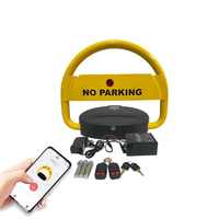 Barrières de protection de parking en acier à télécommande Dispositif de verrouillage de l'espace de stationnement pour un stationnement sécurisé