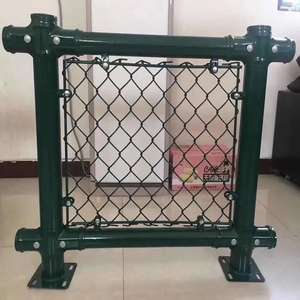 Malla de Alambre Galvanizada por Inmersión en Caliente, Recubierta de PVC, Ecológica, Fácil de Montar, Malla de Alambre de Diamante, Malla Ciclónica - Product Image 3