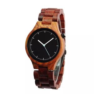 Reloj de Pulsera de Cuarzo Unisex de Moda con Diseño Creativo de Rotación Aurora y Madera - Product Image 5