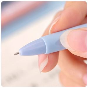 Wholesale Gel <b>Pen</b> Promotional Gift Product Press Student Clear Ink <b>Pen</b> for Advertising - Product Image 5